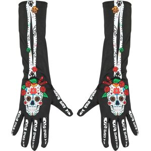Lange WIDMANN Catrina Dodenfeest Handschoenen - Handschoenen Lange WIDMANN Catrina Dodenfeest Handschoenen - Handschoenen