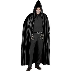 WIDMANN 3585C Black Cape with Hood - Costume Accessory WIDMANN 3585C Black Cape with Hood - Costume Accessory