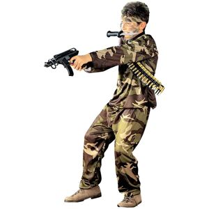 Widmann Child Brown Camouflage Military Costume - Costumes Widmann Child Brown Camouflage Military Costume - Costumes