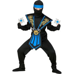 Widmann Ninja-Kostüm für Kinder - Blau, Modell 116 Widmann Ninja-Kostüm für Kinder - Blau, Modell 116