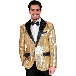 Chaqueta de fiesta con lentejuelas doradas y negras - Blazer Chaqueta de fiesta con lentejuelas doradas y negras - Blazer