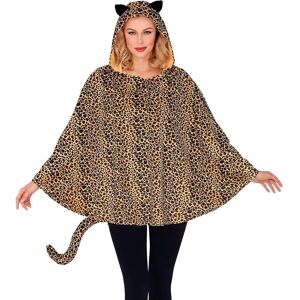 WIDMANN Leopardos poncsó kapucnival - Jelmez WIDMANN Leopardos poncsó kapucnival - Jelmez