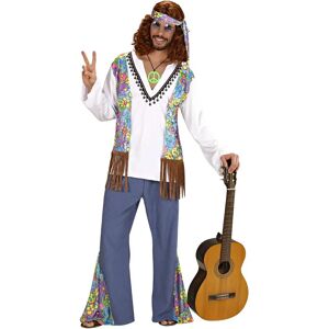 Hippie Costume - Blue and White Pattern - Costumes Hippie Costume - Blue and White Pattern - Costumes