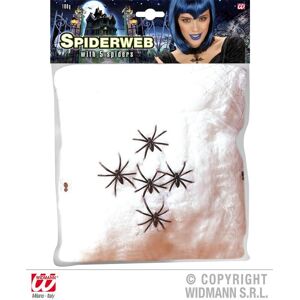WIDMANN 5402G Toile d'araignée Blanche Halloween - Publicité WIDMANN 5402G Toile d'araignée Blanche Halloween - Publicité