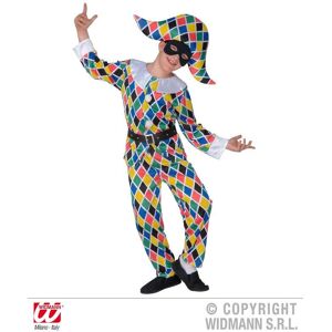 Costume Arlecchino WIDMANN - Motivo a diamante multicolore per bambini - Tipo di costume Costume Arlecchino WIDMANN - Motivo a diamante multicolore per bambini - Tipo di costume