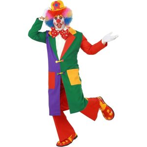 Widmann Colorful Patchwork Clown Costume - Clown Costume Widmann Colorful Patchwork Clown Costume - Clown Costume