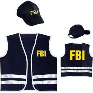 FBI Väst för Barn och Vuxna - 140 cm FBI Väst för Barn och Vuxna - 140 cm