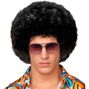 Widmann Black Curly Unisex Wig - Hairpiece Widmann Black Curly Unisex Wig - Hairpiece