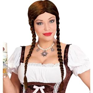 Widmann Greta Thunberg Costume Accessory - Unisex Fishtail Wig Widmann Greta Thunberg Costume Accessory - Unisex Fishtail Wig