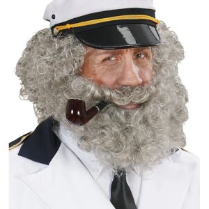 Widmann Sailor Character Grey Wig Beard - Costume Accessory Widmann Sailor Character Grey Wig Beard - Costume Accessory