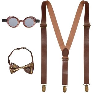 Widmann Brown Steampunk Accessories Set - Costume Accessories Widmann Brown Steampunk Accessories Set - Costume Accessories