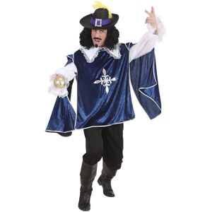 Widmann Blue and White Musketeer Costume - Size S Widmann Blue and White Musketeer Costume - Size S