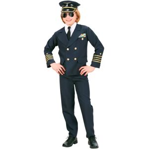 Costume de Pilote pour Enfants - Noir/Bleu, Modèle 128 - Combinaison de Pilote Enfant - Publicité Costume de Pilote pour Enfants - Noir/Bleu, Modèle 128 - Combinaison de Pilote Enfant - Publicité