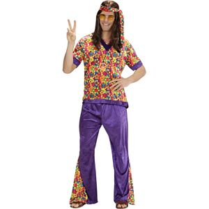 Widmann Hippie Dude Kostüm - M Bunt 60er/70er Style Widmann Hippie Dude Kostüm - M Bunt 60er/70er Style