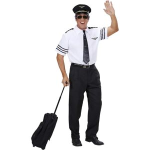 Widmann Pilot Costume with Shirt, Tie, Hat - Costumes Widmann Pilot Costume with Shirt, Tie, Hat - Costumes