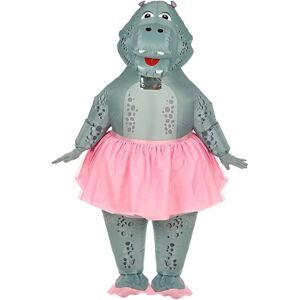 Disfraz inflable de hipopótamo bailarina de Widmann - Gran tamaño Disfraz inflable de hipopótamo bailarina de Widmann - Gran tamaño