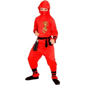 e-Carnavalskleding.nl Costume Ninja Drago Rosso per Bambini - 104cm e-Carnavalskleding.nl Costume Ninja Drago Rosso per Bambini - 104cm
