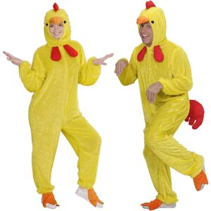 Costume de Poulet Jaune Widmann avec Capuche et Masque - Costumes pour Adultes - Publicité Costume de Poulet Jaune Widmann avec Capuche et Masque - Costumes pour Adultes - Publicité