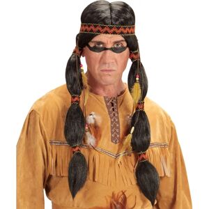 Widmann Adna Wig - Long Black Braids with Headband Widmann Adna Wig - Long Black Braids with Headband