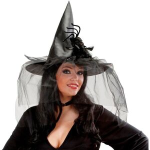 Déguisement WIDMANN 9395R - Chapeau de sorcière avec araignée Déguisement WIDMANN 9395R - Chapeau de sorcière avec araignée