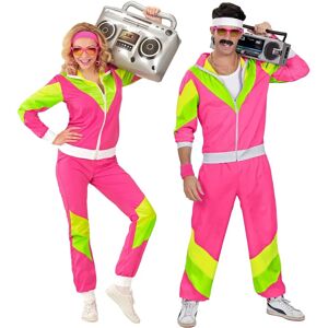 Buttinette 80s Retro Tracksuit - Unisex Pink Buttinette 80s Retro Tracksuit - Unisex Pink