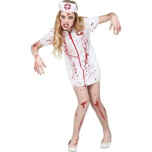 Widmann Zombie Nurse Costume for Kids - Red/White - Kids Costume Widmann Zombie Nurse Costume for Kids - Red/White - Kids Costume
