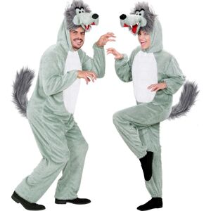 Widmann Lupo Funny - Wolf Costume - Size M - Costumed with Hood & Mask Widmann Lupo Funny - Wolf Costume - Size M - Costumed with Hood & Mask