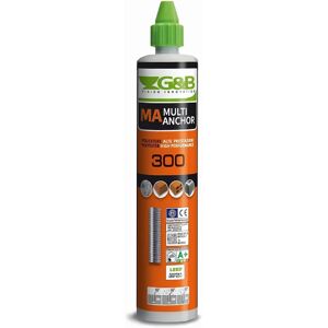 Ancorante chimico in poliestere G&B 300ml per carichi pesanti Ancorante chimico in poliestere G&B 300ml per carichi pesanti
