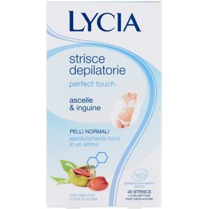 Strisce depilatorie Lycia per ascelle e inguine - 20 pezzi Strisce depilatorie Lycia per ascelle e inguine - 20 pezzi