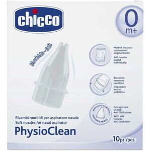 Chicco Baby Nasen Aspirator - Weiche Aufsätze 10 Stück - Nasen Aspirator für Babys Chicco Baby Nasen Aspirator - Weiche Aufsätze 10 Stück - Nasen Aspirator für Babys
