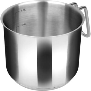 Moneta Stainless Steel Induction Saucepan - 14cm, 1.5L Moneta Stainless Steel Induction Saucepan - 14cm, 1.5L