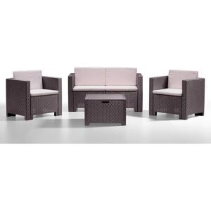 ws design Set salotto da giardino in rattan - Salotto da giardino ws design Set salotto da giardino in rattan - Salotto da giardino