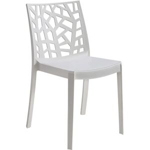 Chaise empilable moderne pour restaurant et extérieur Bica Matrix - Design italien - Publicité Chaise empilable moderne pour restaurant et extérieur Bica Matrix - Design italien - Publicité