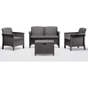 Set Arredo Esterno Carrefour - Grigio - Arredo da Esterno Set Arredo Esterno Carrefour - Grigio - Arredo da Esterno