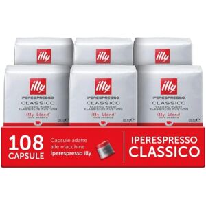 Illy Classico Coffee Capsules - Coffee Type Illy Classico Coffee Capsules - Coffee Type