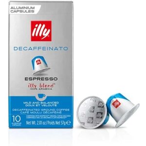 Illy Decaffeinato Kaffeekapseln - Arabica, 10er Pack Illy Decaffeinato Kaffeekapseln - Arabica, 10er Pack