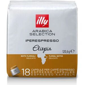 Illy Ethiopië Arabica Koffiecapsules - Espresso, 18 stuks Illy Ethiopië Arabica Koffiecapsules - Espresso, 18 stuks