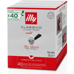 Illy Classico Koffiepods - 40 Medium Roast E.S.E. Illy Classico Koffiepods - 40 Medium Roast E.S.E.