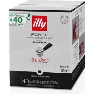 Illy Forte Cialde Caffè Tostatura Scura - Tipo di Caffè Illy Forte Cialde Caffè Tostatura Scura - Tipo di Caffè