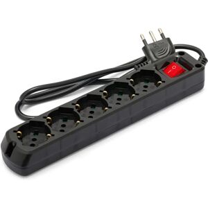 VELAMP Verlengsnoer - 5 Stopcontacten, 1m Kabel, Kinderveiligheid VELAMP Verlengsnoer - 5 Stopcontacten, 1m Kabel, Kinderveiligheid