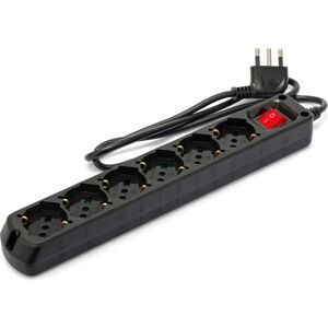 VELAMP Verdeeldoos - 6 Stopcontacten, Kinderslot, 1m Kabel VELAMP Verdeeldoos - 6 Stopcontacten, Kinderslot, 1m Kabel