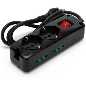 Velamp Spanningsverdeler 6 Uitgangen - Kinderslot, 1,5m Kabel Velamp Spanningsverdeler 6 Uitgangen - Kinderslot, 1,5m Kabel