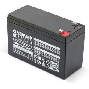 Velamp Basics Batterie au plomb 12V 7Ah - Systèmes de secours - Publicité Velamp Basics Batterie au plomb 12V 7Ah - Systèmes de secours - Publicité