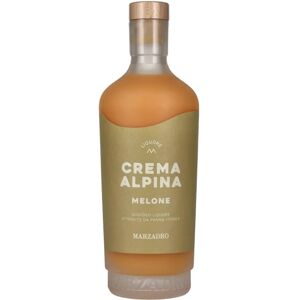 Marzadro Crema Alpina Melone - Liqueur de melon au miel - Italie - Publicité Marzadro Crema Alpina Melone - Liqueur de melon au miel - Italie - Publicité