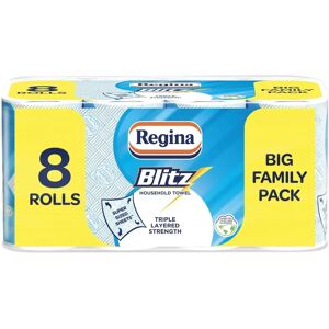 Regina Twin Packs Extra-Large Kitchen Towels - 8 Rolls Regina Twin Packs Extra-Large Kitchen Towels - 8 Rolls