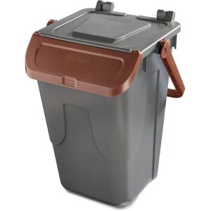 Ekologiczny Kosz na Śmieci Mobil Plastic - 35L - Szary, Brązowy - Wytrzymały, Stosowany Ekologiczny Kosz na Śmieci Mobil Plastic - 35L - Szary, Brązowy - Wytrzymały, Stosowany