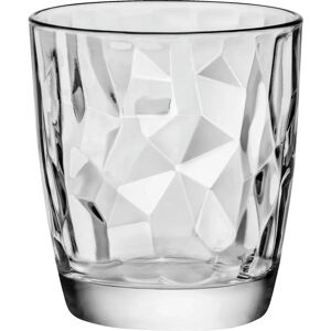 Bormioli Rocco Diamond Gläser - 39cl - Elegantes Geometrisches Relief Bormioli Rocco Diamond Gläser - 39cl - Elegantes Geometrisches Relief