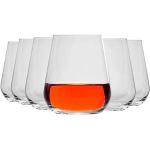 Bormioli Rocco Inalto Uno Tumbler Glasses Set - 410ml - Pack of 6 Transparent Bormioli Rocco Inalto Uno Tumbler Glasses Set - 410ml - Pack of 6 Transparent