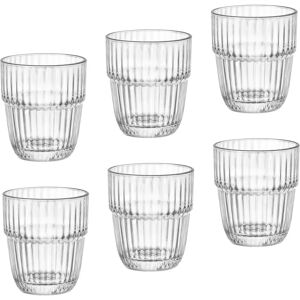 Bormioli Rocco 395ml Stackable Transparent Glass - Drinking Glass Set Bormioli Rocco 395ml Stackable Transparent Glass - Drinking Glass Set