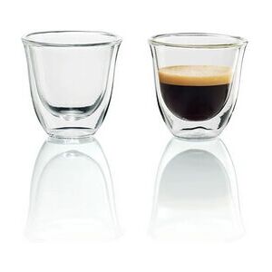 Vasos de café De’Longhi de doble pared - 90 ml - Vasos de espresso Vasos de café De’Longhi de doble pared - 90 ml - Vasos de espresso